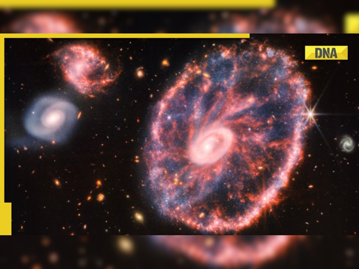 NASA releases colourful photo of stunning Cartwheel Galaxy captured by James Webb Space Telescope