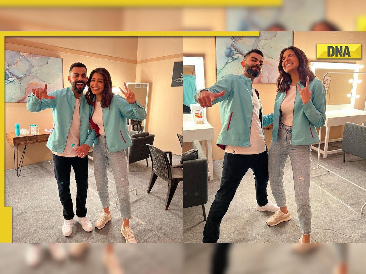 Anushka Sharma drops hilarious photos with husband Virat Kohli, calls him 'cute boy'