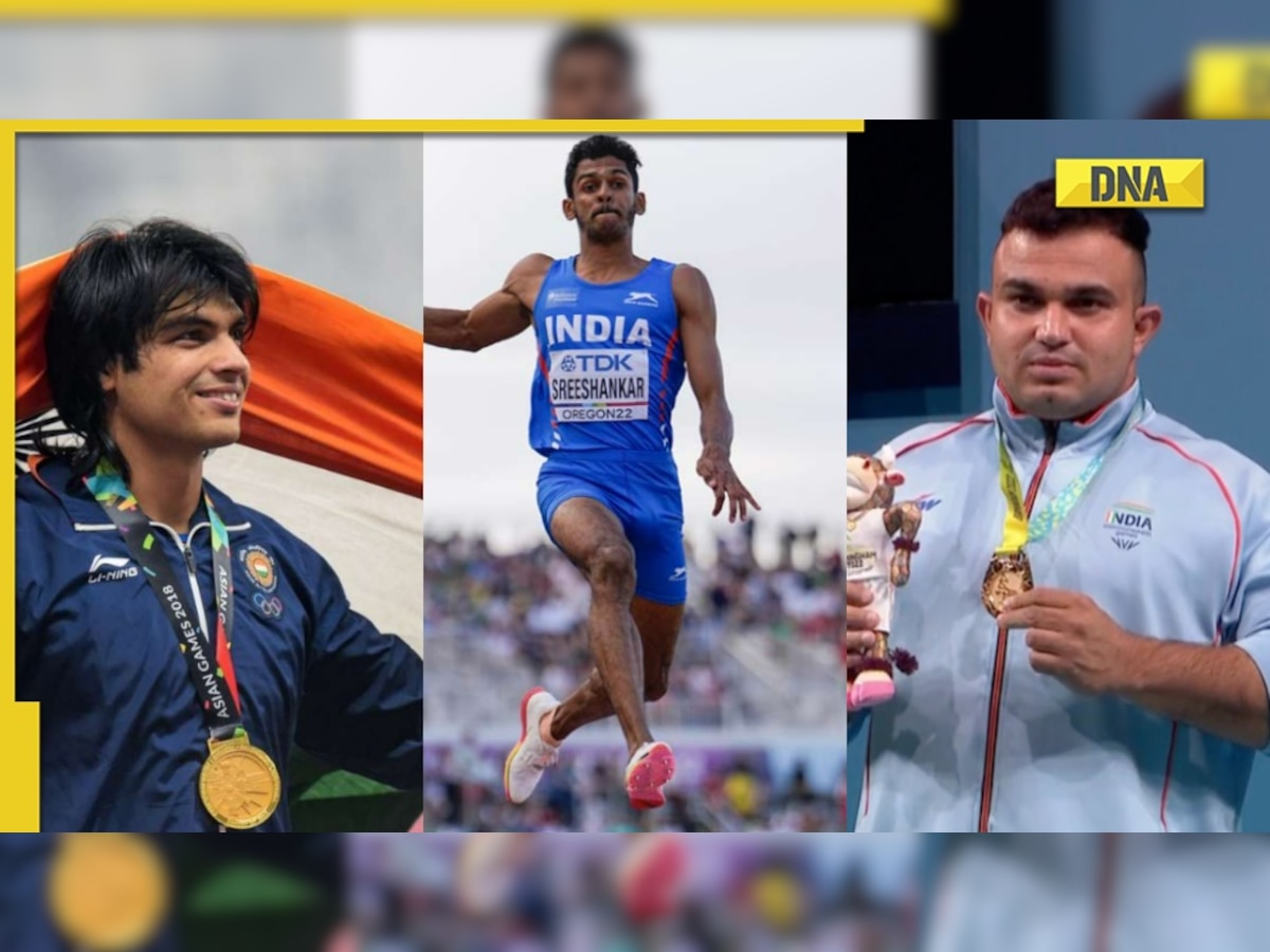 Neeraj Chopra reacts as Murali Shreeshankar-Sudhir win medals for India in Commonwealth Games 2022