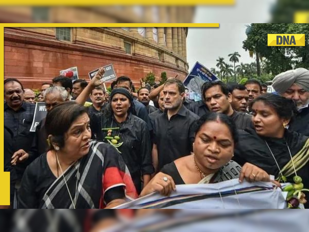 Rahul Gandhi, Shashi Tharoor detained by Delhi Police amid Congress protest against GST, inflation