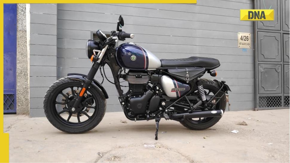 This sporty looking roadster is actually a modified Royal Enfield ...