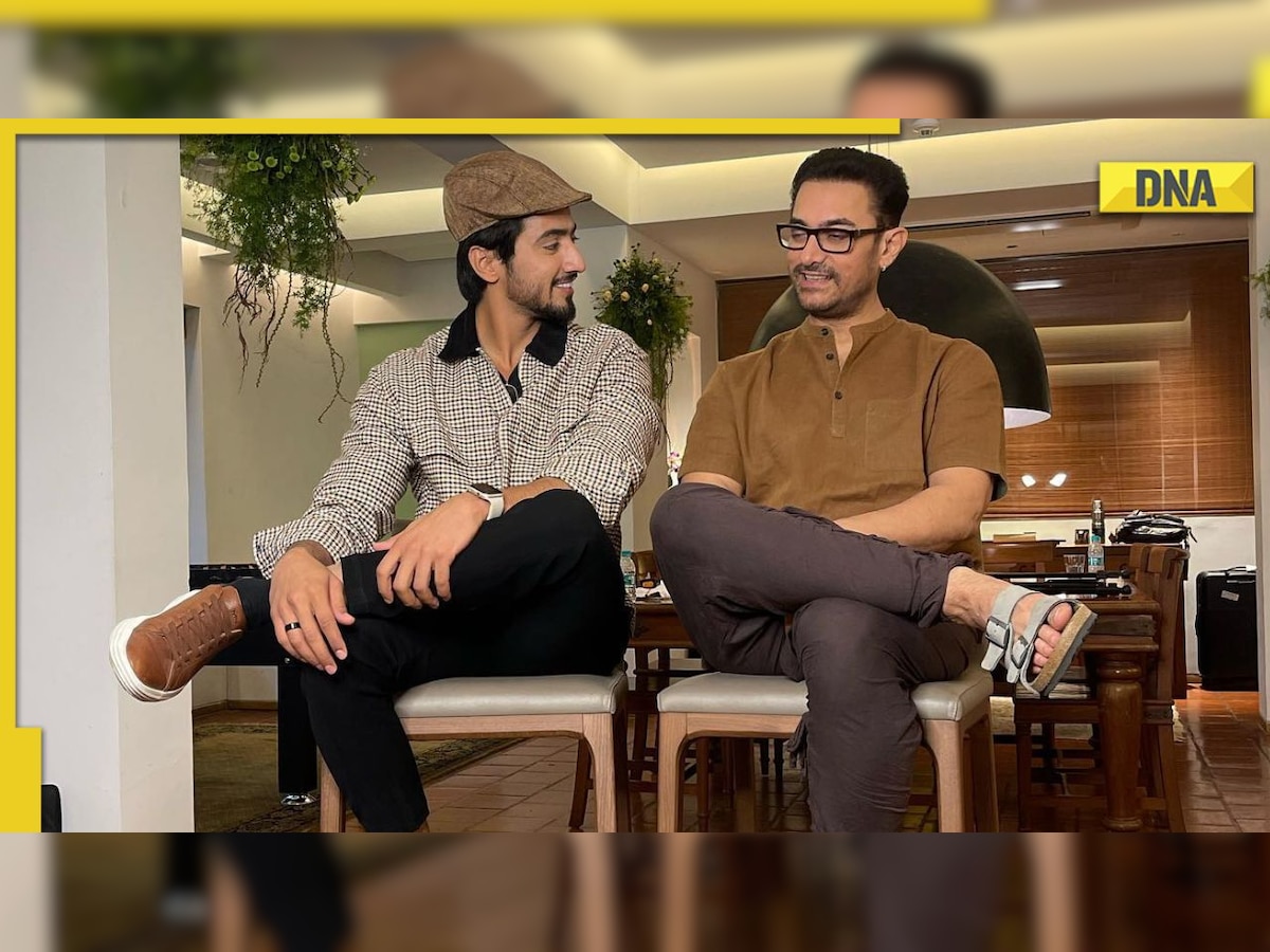 Aamir Khan recreates iconic scene from Andaaz Apna Apna with Mr Faizu, video goes viral