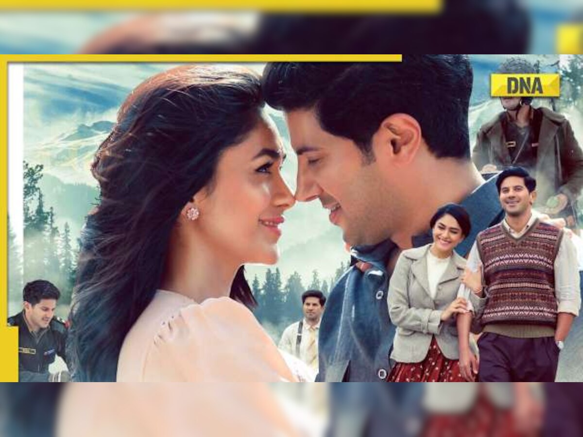 Sita Ramam box office collection day 1: Dulquer Salmaan, Mrunal Thakur, Rashmika Mandanna's film earns Rs 8 crore