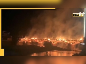 Video: जलकर खाक हो गया 900 साल पुराना लकड़ी का पुल, सोंग राजवंश ने करवाया था निर्माण