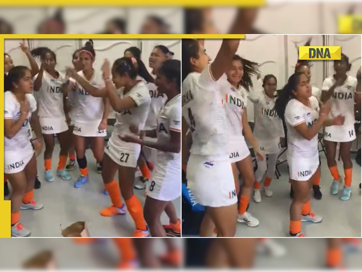 Watch: Indian women's hockey team dancing celebrations after CWG 2022 bronze medal go viral