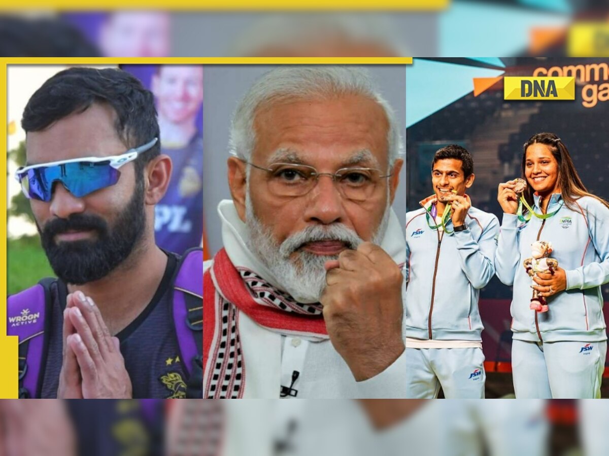 CWG 2022: Dinesh Karthik reacts to PM Modi's tweet for wife Dipika Pallikal after she wins bronze