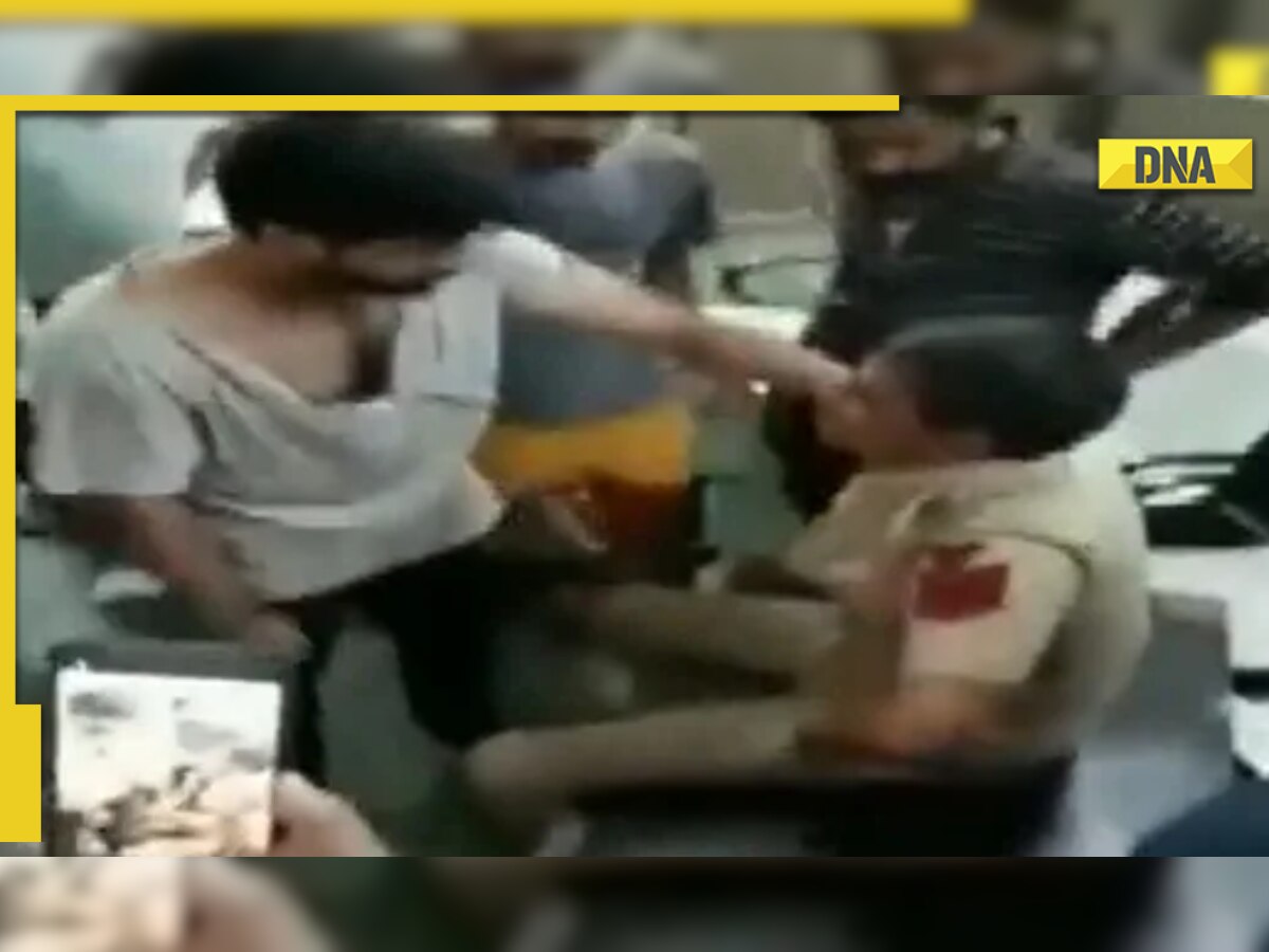 Shocking video: Delhi cop beaten up, assaulted by mob inside police station, clip goes viral