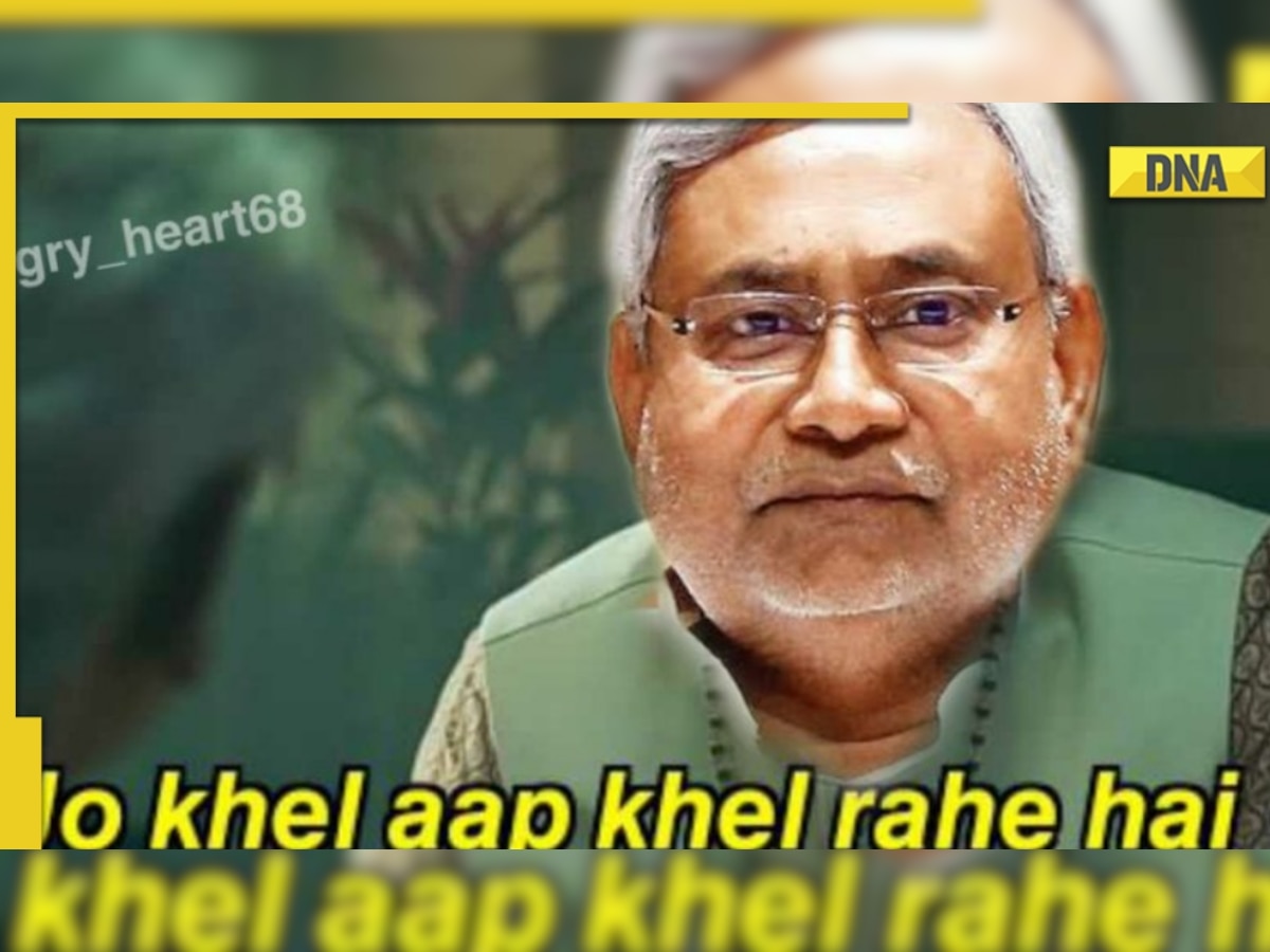 As Nitish Kumar exits NDA alliance, netizens flood Twitter with hilarious memes