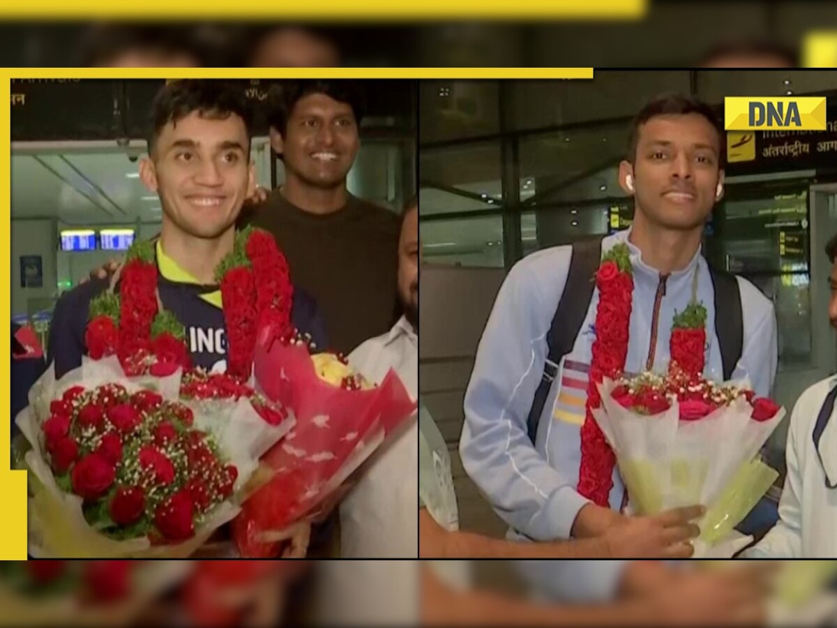 CWG 2022: Medallists PV Sindhu, Lakshya Sen, Chirag Shetty receive warm welcome