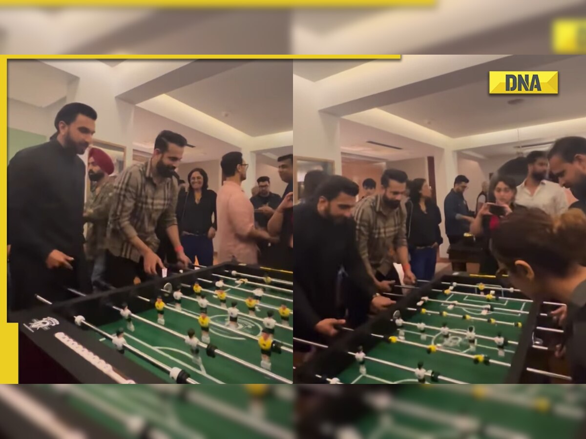 Ranveer Singh, Fatima Sana Shaikh enjoy foosball at Aamir Khan starrer Laal Singh Chaddha premiere