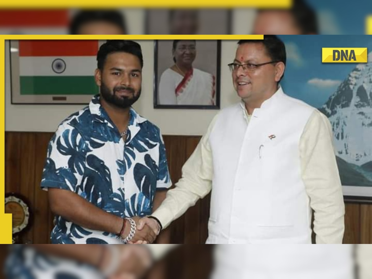 CM Pushkar Singh Dhami appoints Rishabh Pant as brand ambassador of Uttarakhand