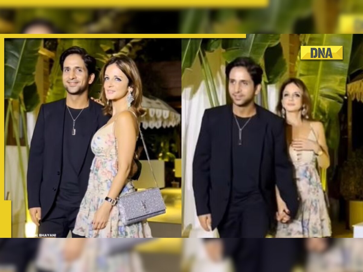 Sussane Khan, Arslan Goni get brutally trolled as they walk hand-in-hand at Arjun Kanungo's wedding reception