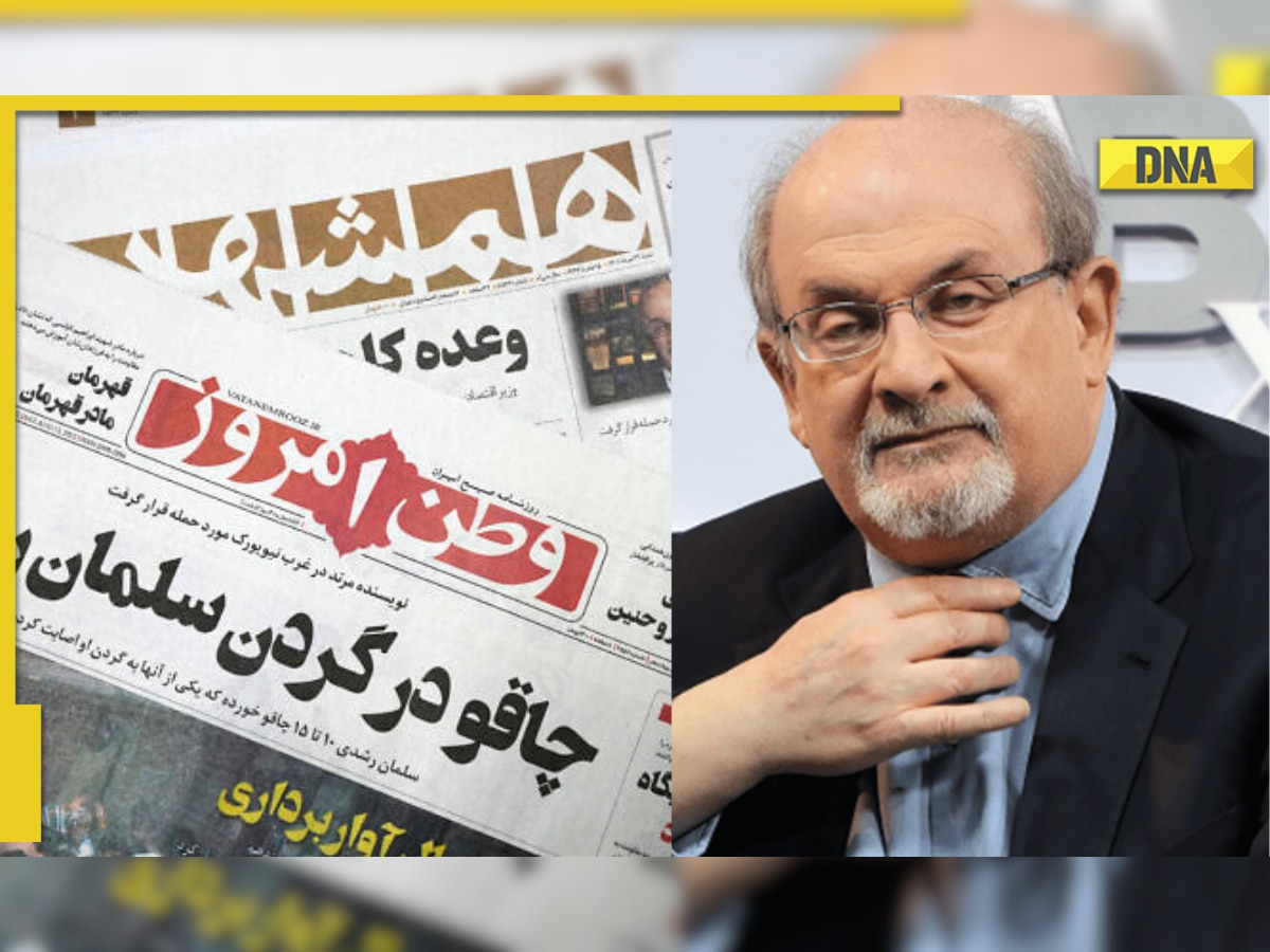 "Neck of the devil had been cut...": Iran media hails stabbing of Salman Rushdie, praises attacker