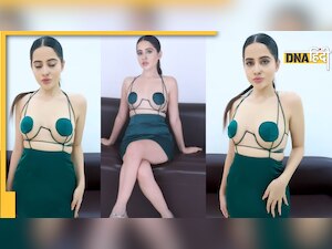 Urfi Javed फिर हुईं टॉपलेस, रिवीलिंग ड्रेस में दिखाई बोल्ड अदाएं, लोगों ने कर दिया ट्रोल 