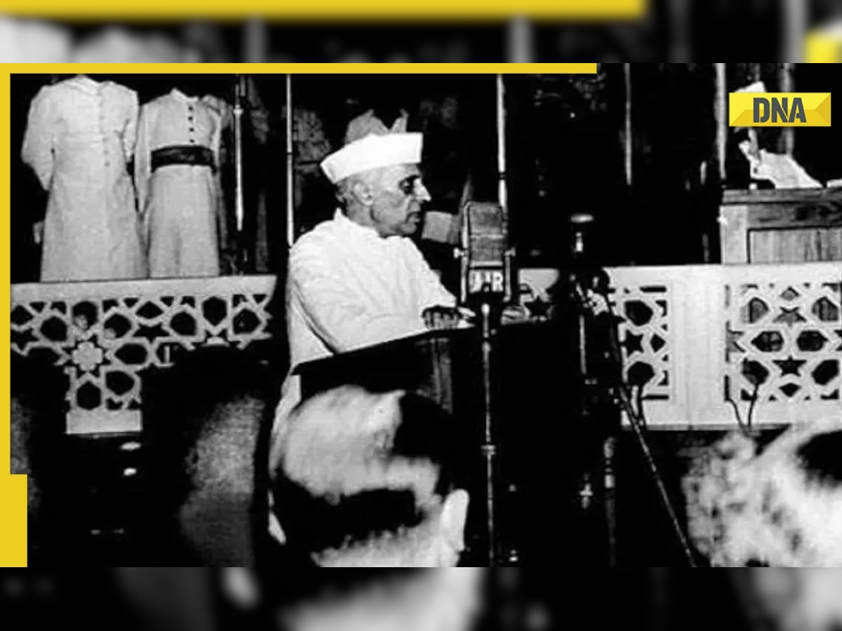 'Date with destiny' to 'Tryst with destiny' - How Nehru changed his first Independence Day speech