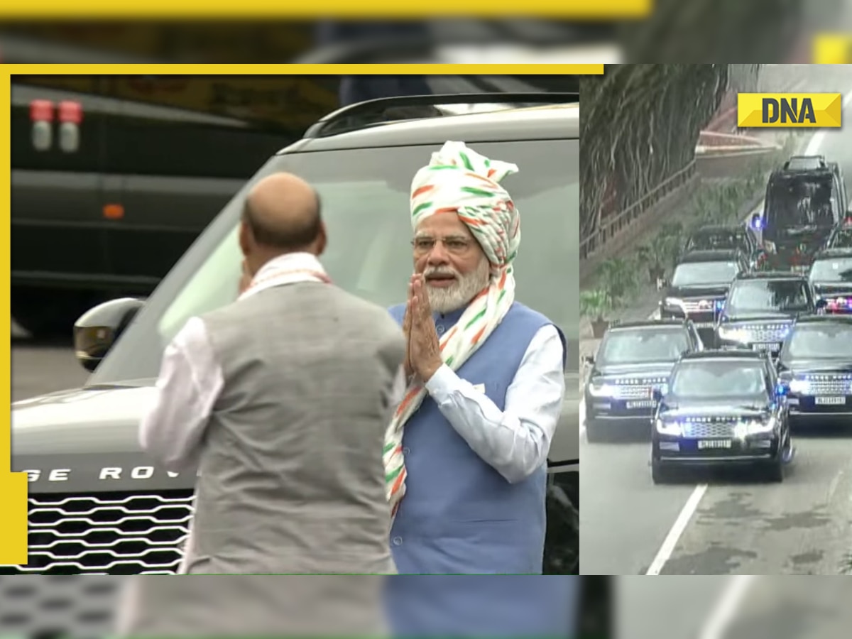 Prime Minister Narendra Modi arrives for Independence Day 2022 speech in Range Rover Sentinel, why the SUV is special