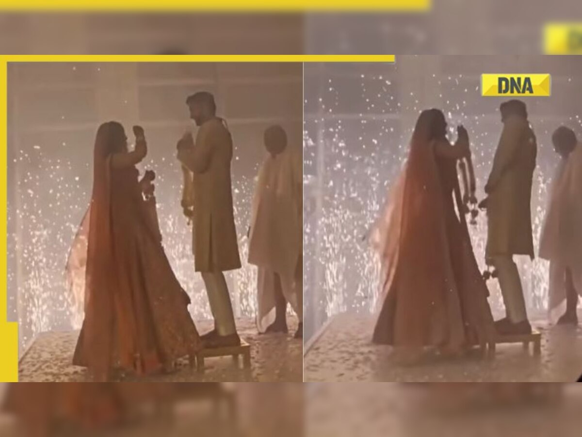 This viral video of bride and groom playing 'rock-paper-scissors' at wedding will make your day