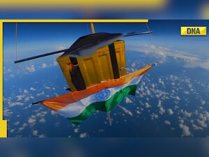 India@75: Indian tricolour unfurled 30 km above Earth in space on Independence Day 2022, watch viral video