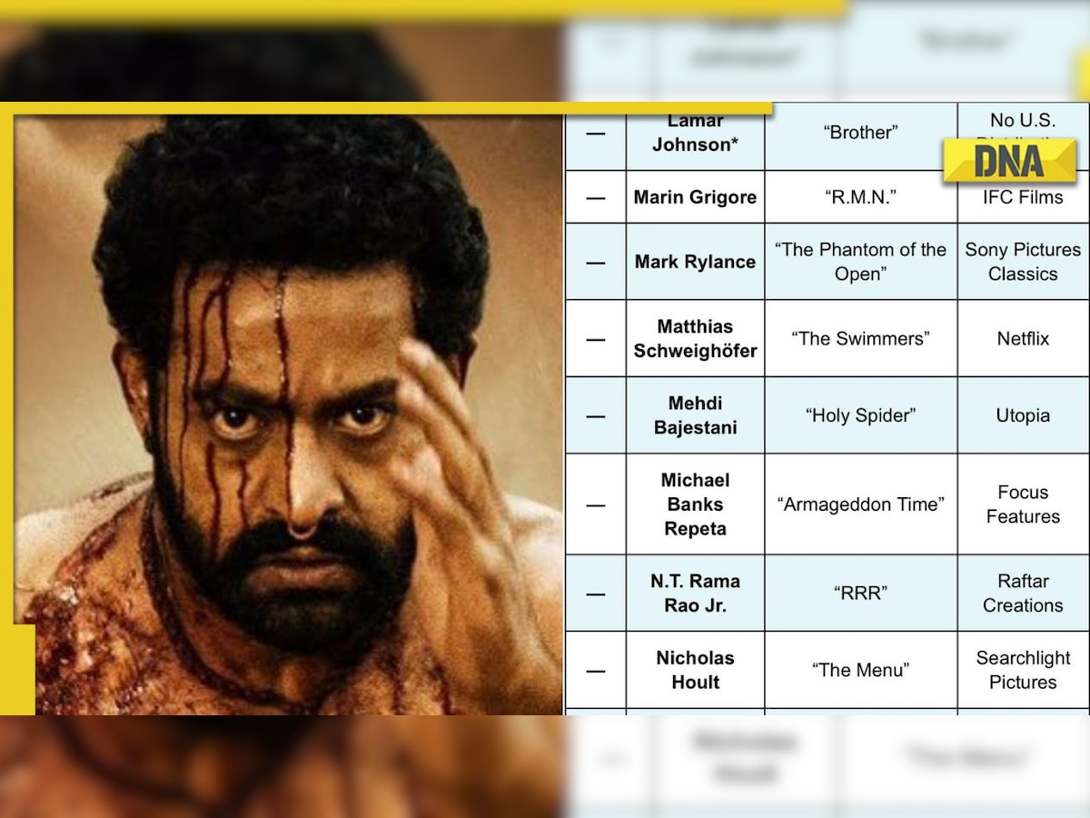 RRR star Jr NTR gets included in Oscars 2023 prediction list for Best Actor, fans go gaga over it