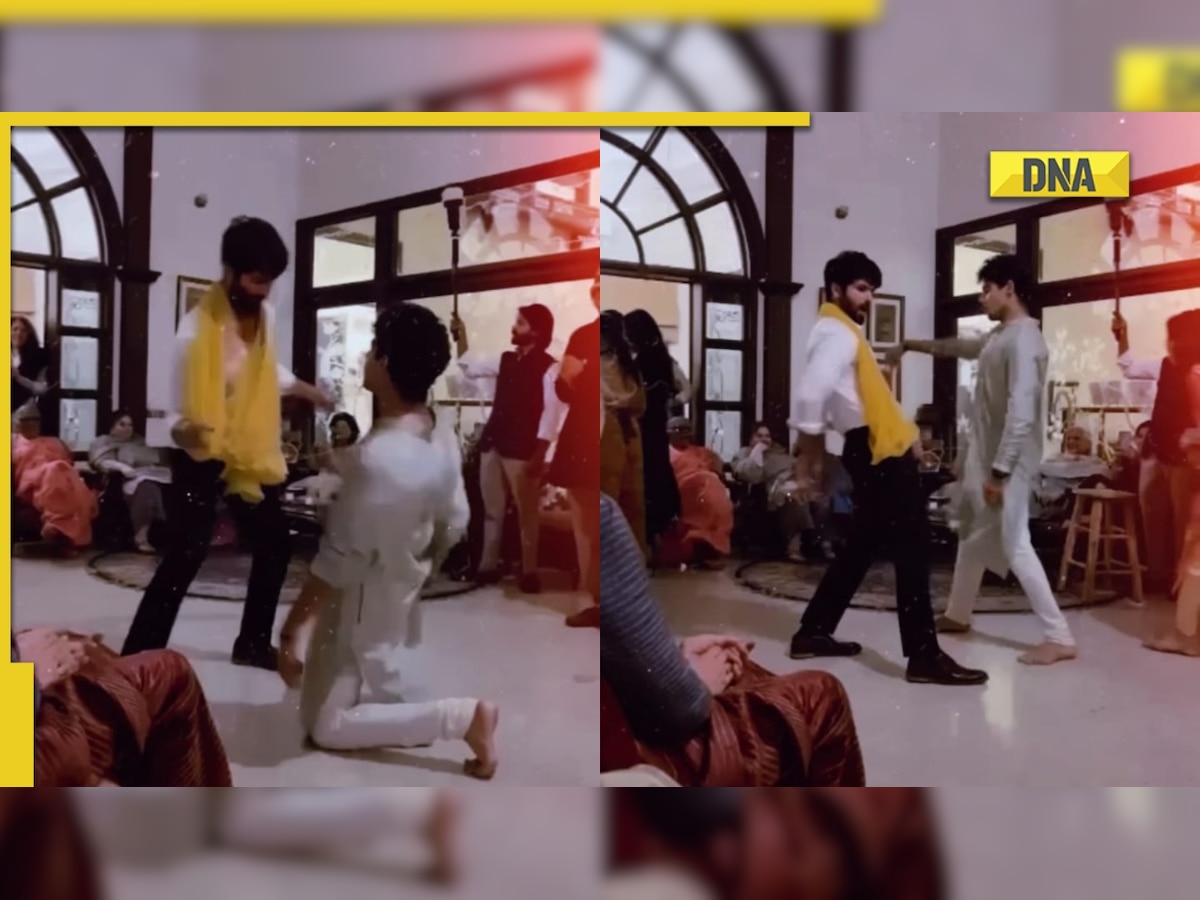 Shahid Kapoor, Ishaan Khatter dance to Aradhana song Roop Tera Mastana, video goes viral