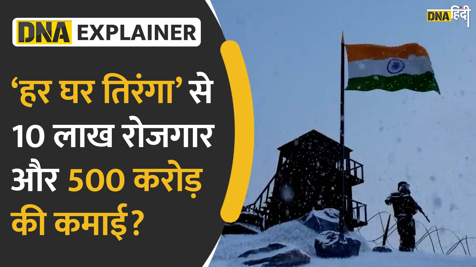 Video : क्या हर घर तिरंगा अभियान से हुआ 500 करोड़ का व्यापार और 10 लाख लोगों को रोजगार?