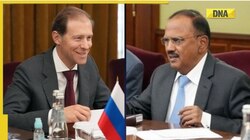NSA Ajit Doval meets Russian DPM Denis Manturov, talks about peaceful use of outer space