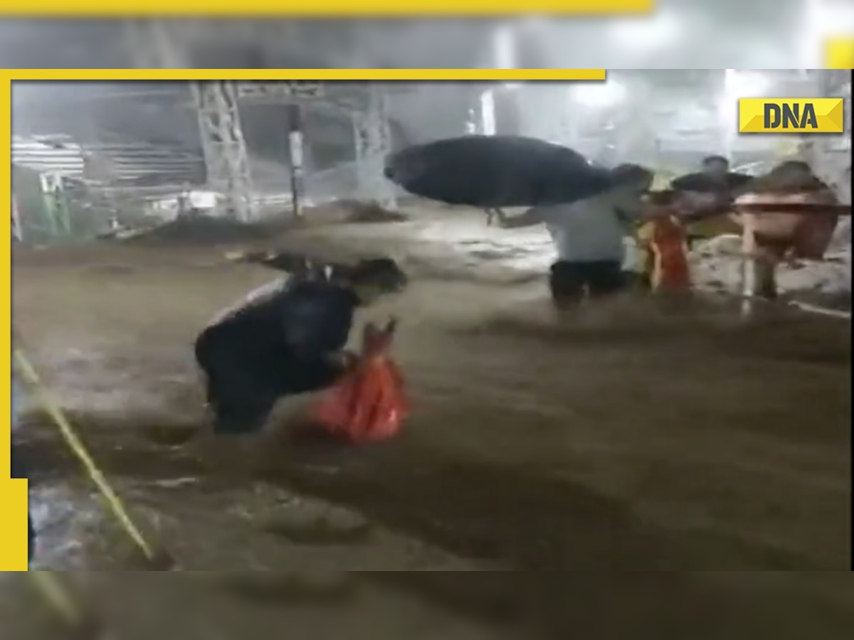 Heavy rains trigger flash floods near Vaishno Devi temple, yatra resumes after temporary halt
