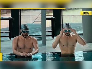 Mahesh Babu sets internet on fire as he poses shirtless in pool, Namrata Shirodkar drops photos