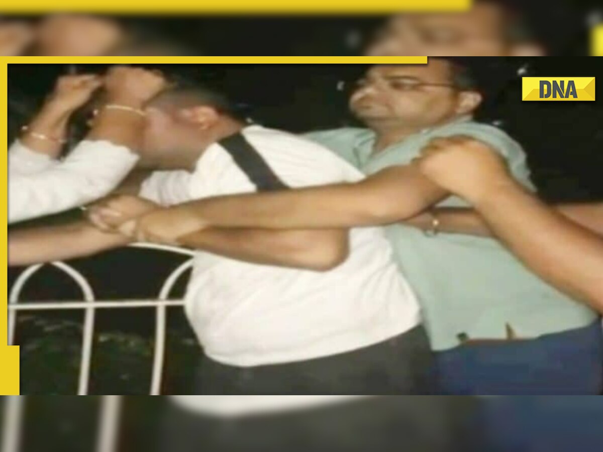 Watch: UP BJP leader caught with female friend; wife, mother-in-law thrash them on road