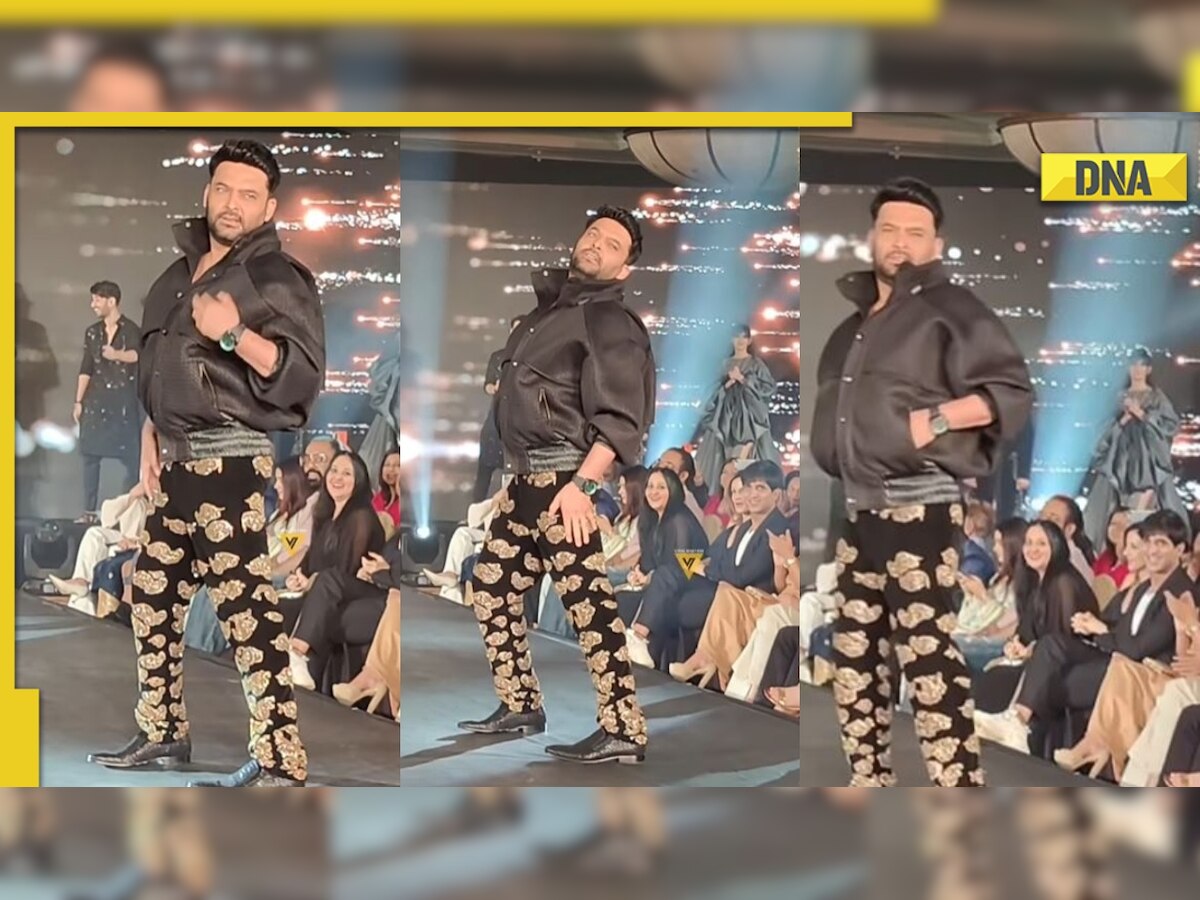 Kapil Sharma makes ramp walk debut, poses hilariously in viral video