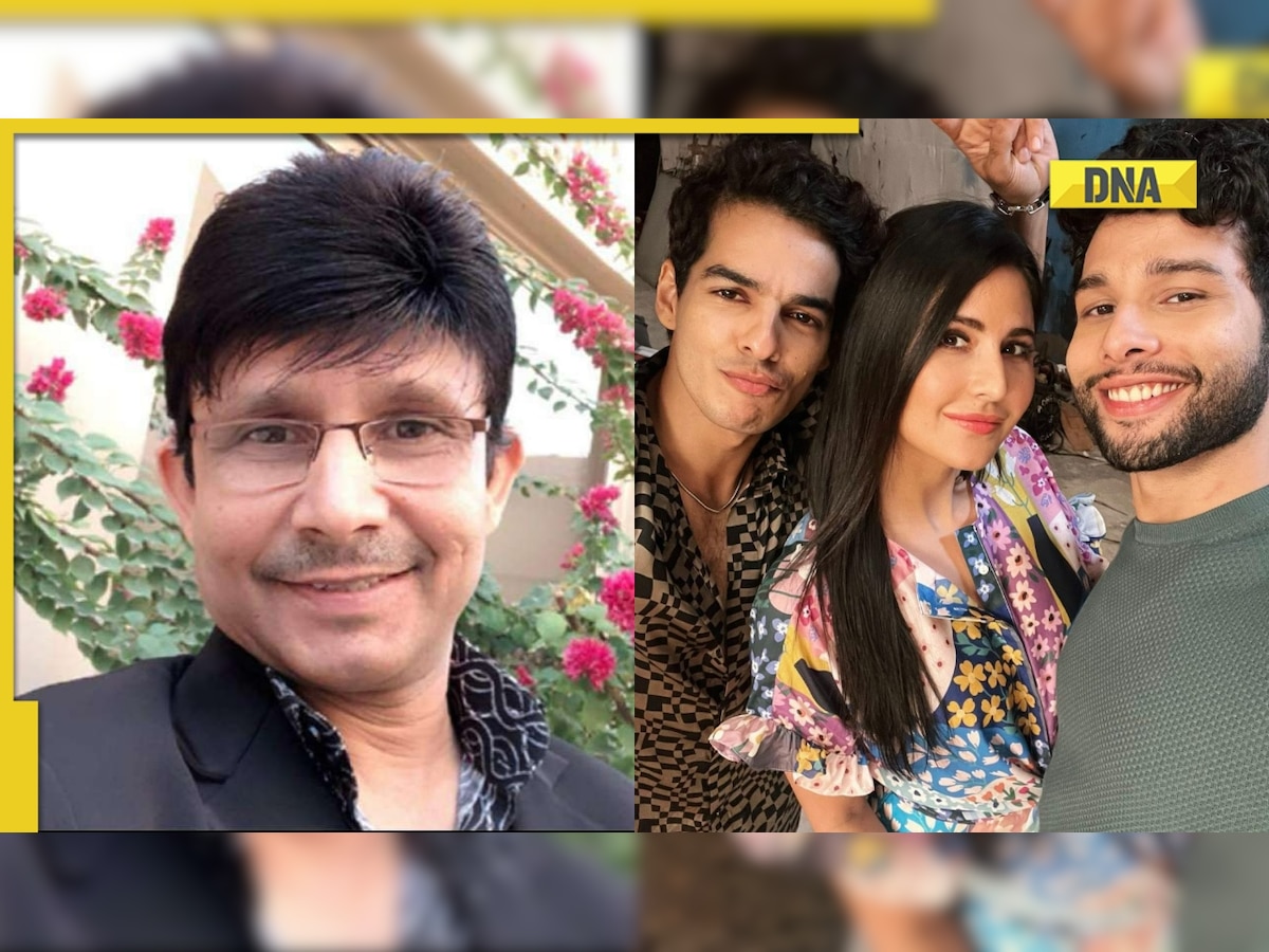 KRK trolls Katrina Kaif, Siddhant Chaturvedi, Ishaan Khatter, says Phone Bhoot should be named 'chaachi with 2 bhateeje'