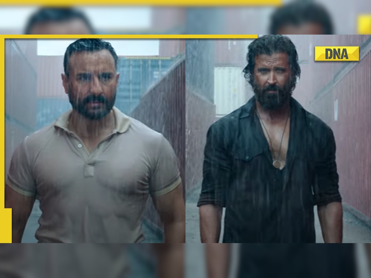 Vikram Vedha: Netizens call Hrithik Roshan, Saif Ali Khan's film teaser 'fantastic', 'real storm'