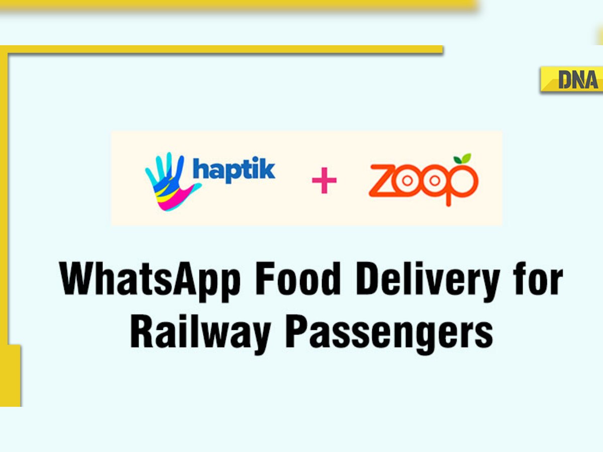 How to order food in train via WhatsApp, step-by-step guide to use IRCTC’s Zoop food delivery
