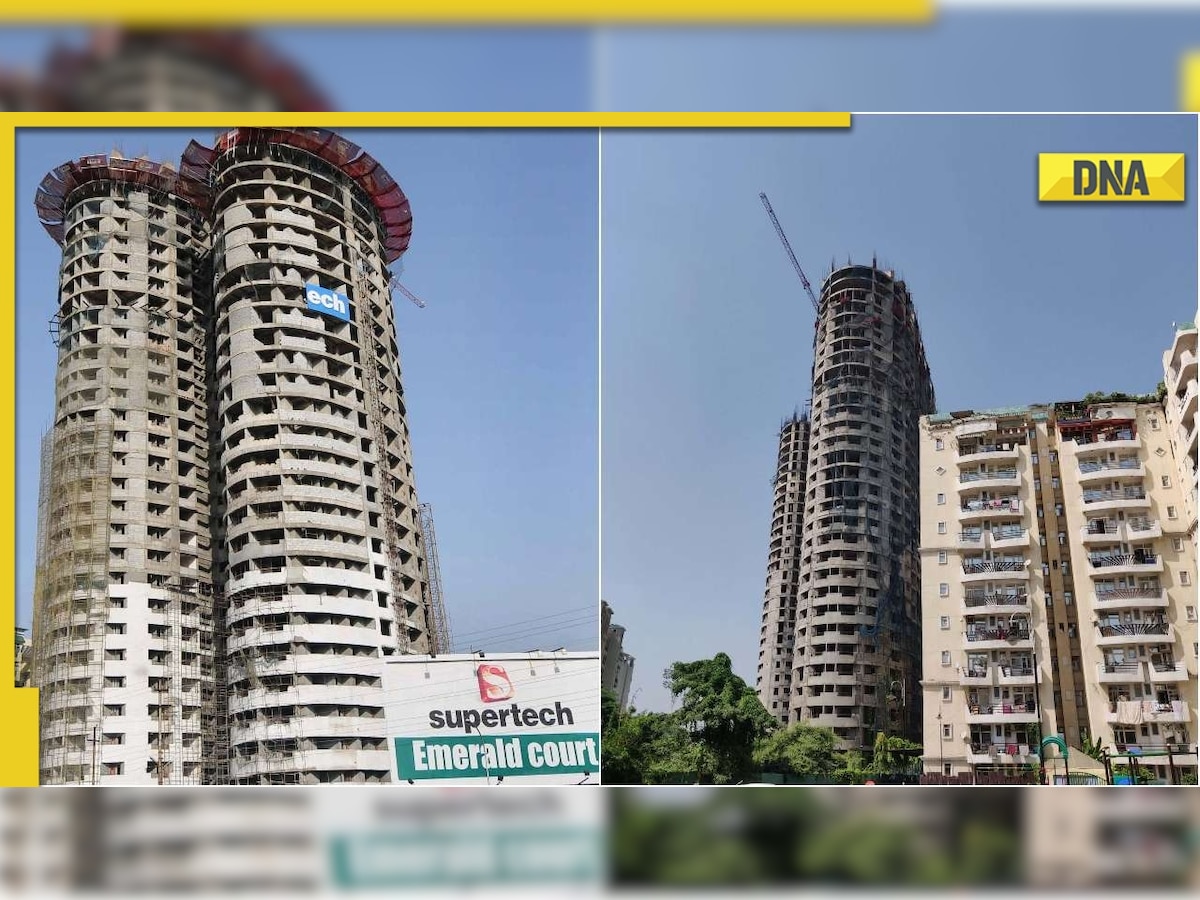 Who will press final button leading to Noida Supertech twin tower's demolition? Know details about mega implosion