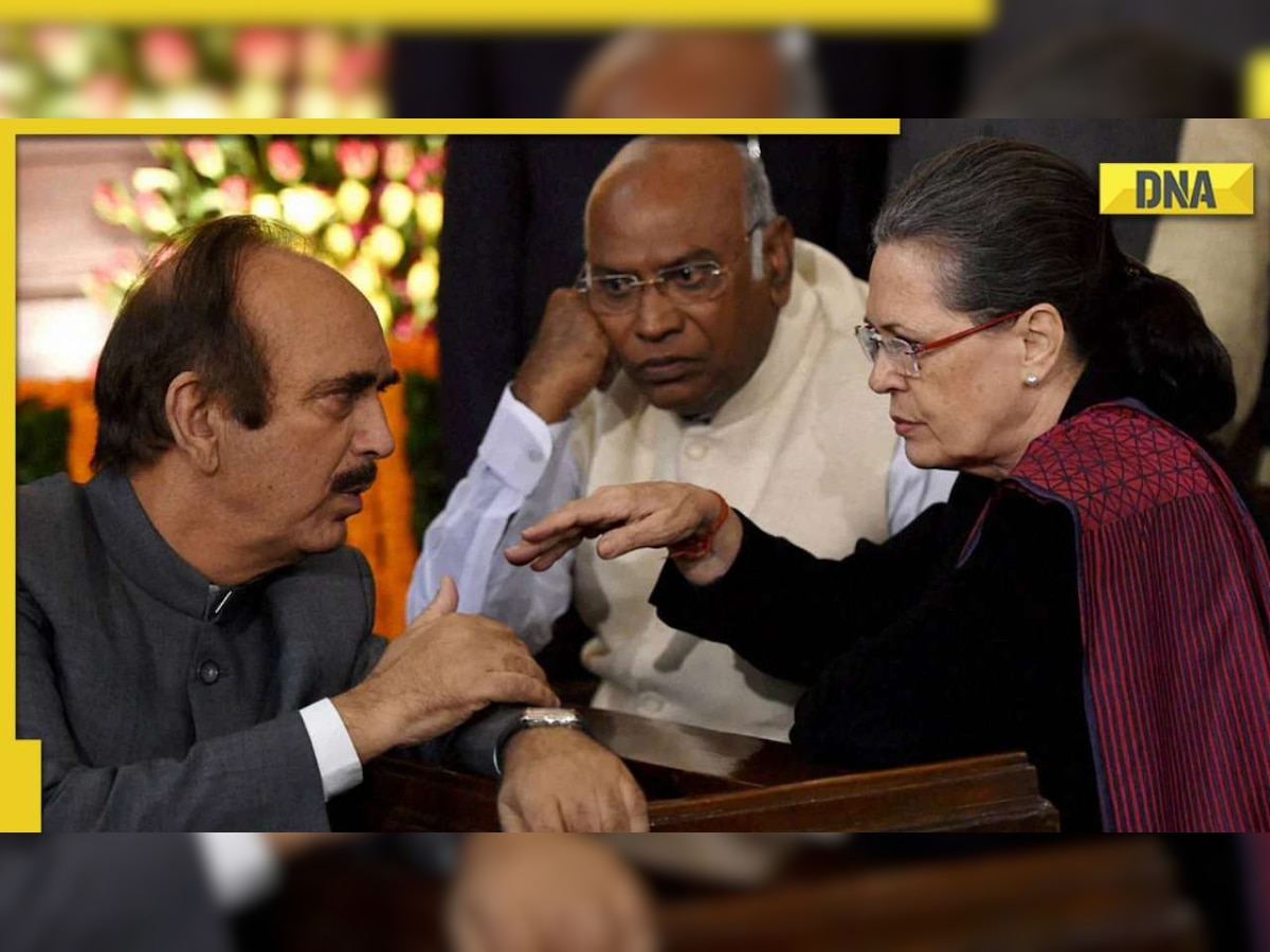 Ghulam Nabi Azad resigns from Congress, blames coterie, Rahul Gandhi in scathing letter to Sonia Gandhi