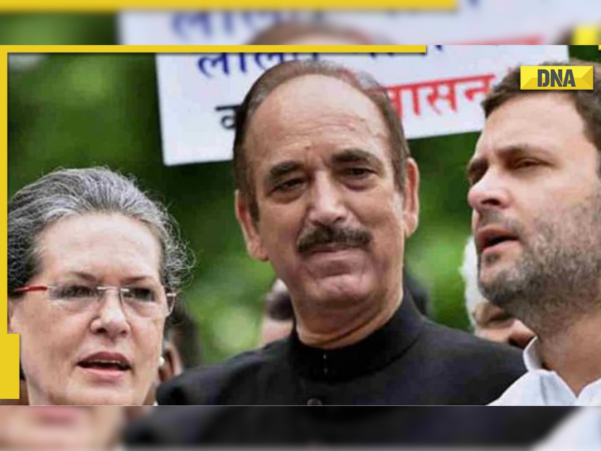 DNA Special: Know why Ghulam Nabi Azad turned his back on Congress, his allegations on Rahul Gandhi