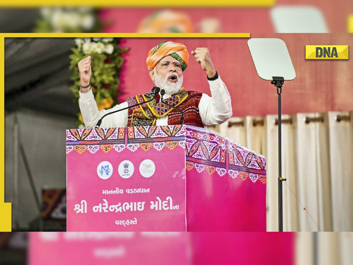 'There were conspiracies to defame Gujarat, stop investment': PM Modi foresees 'developed India' by 2047