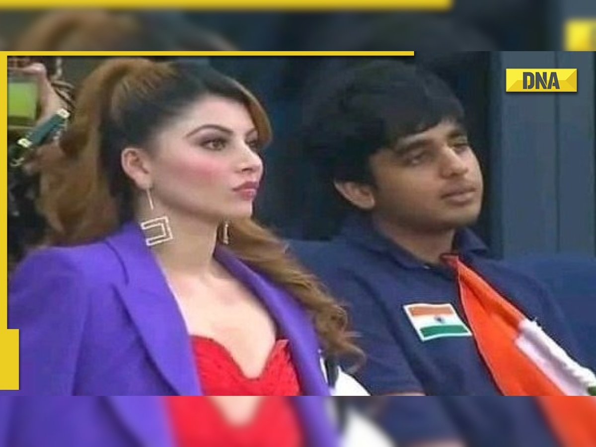 Ind vs Pak Asia Cup 2022: Urvashi Rautela cheers for India as she watches match in Dubai stadium