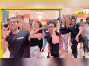 Ind vs Pak Asia Cup 2022: Ayushmann Khurrana-Ananya Panday recreate Team India's 'Kala Chashma' celebration, watch video