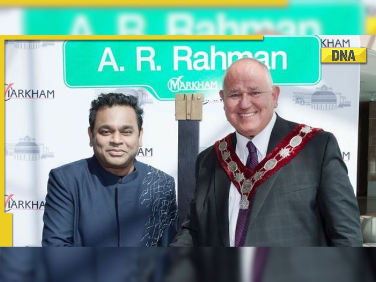 Canadian city names its street after AR Rahman, singer-composer says he's 'honoured and grateful'