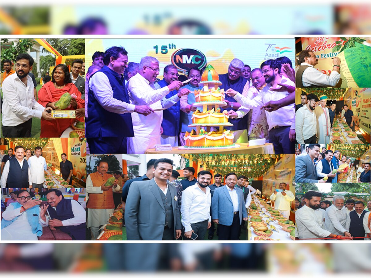 National Media Club Chairman Ramesh Awasthi Hosted India’s Biggest Mango Festival