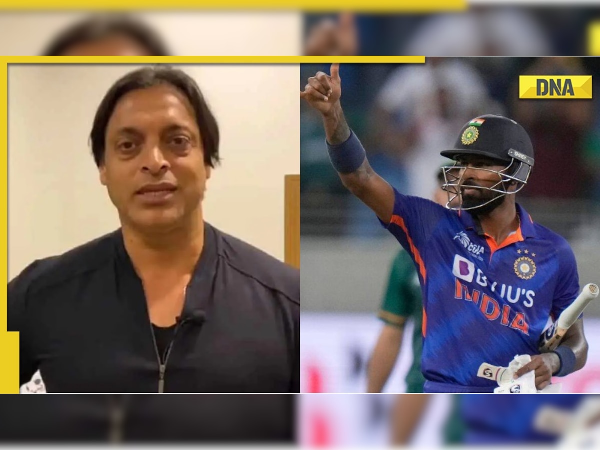 India and Pakistan tried their best to lose the game but Hardik Pandya played brilliantly: Shoaib Akhtar