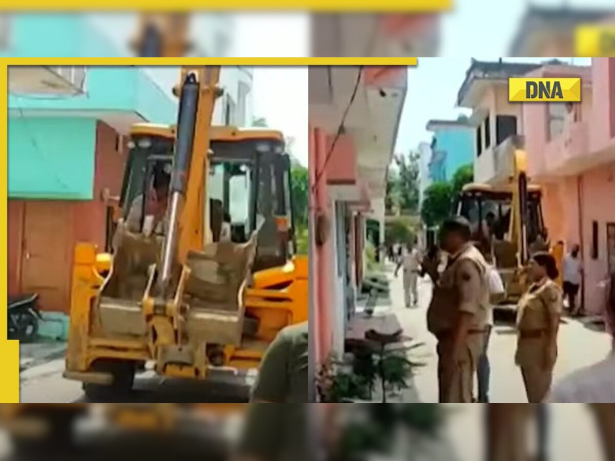 Video: Police call in bulldozer to help woman after in-laws refuse to let her in