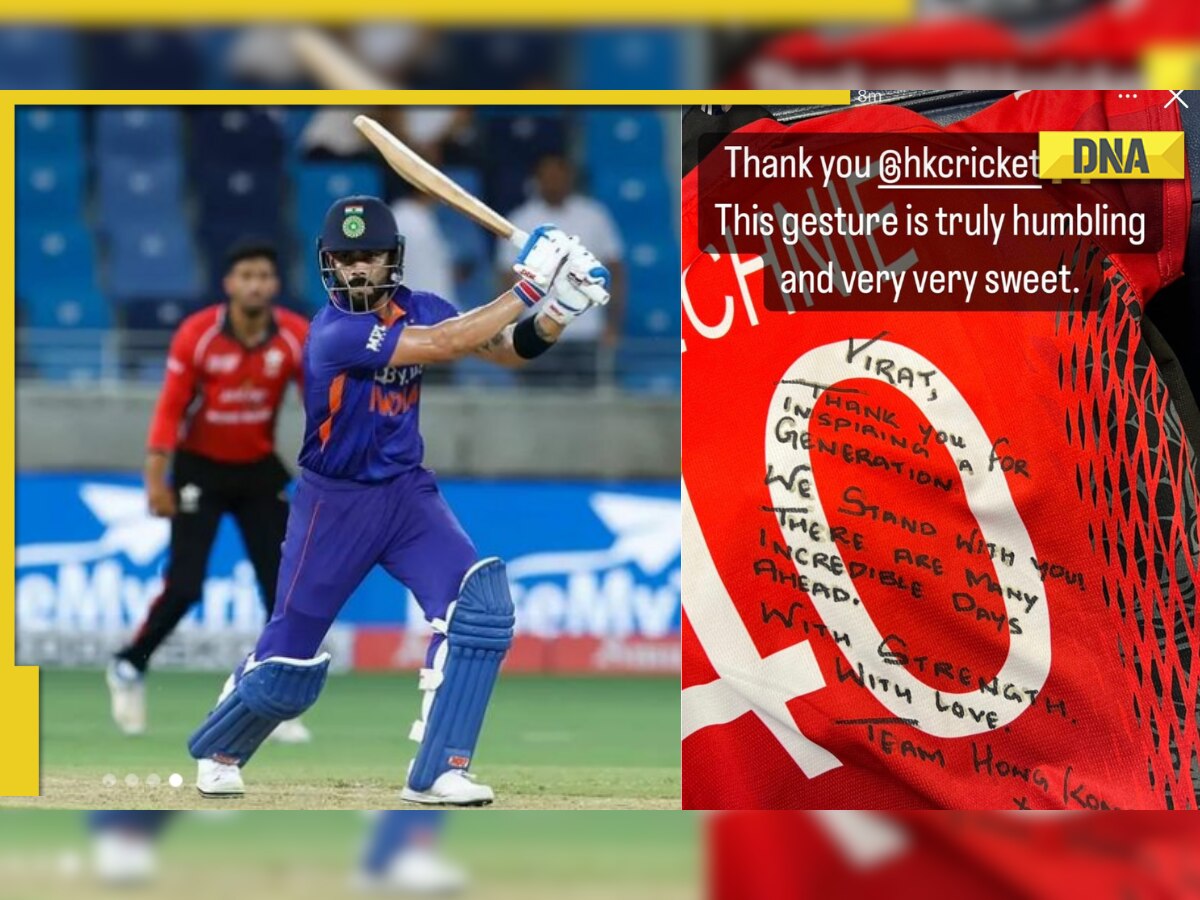 Asia Cup 2022: “This is truly humbling”, Virat Kohli thanks Team Hong Kong for their special gesture after the match