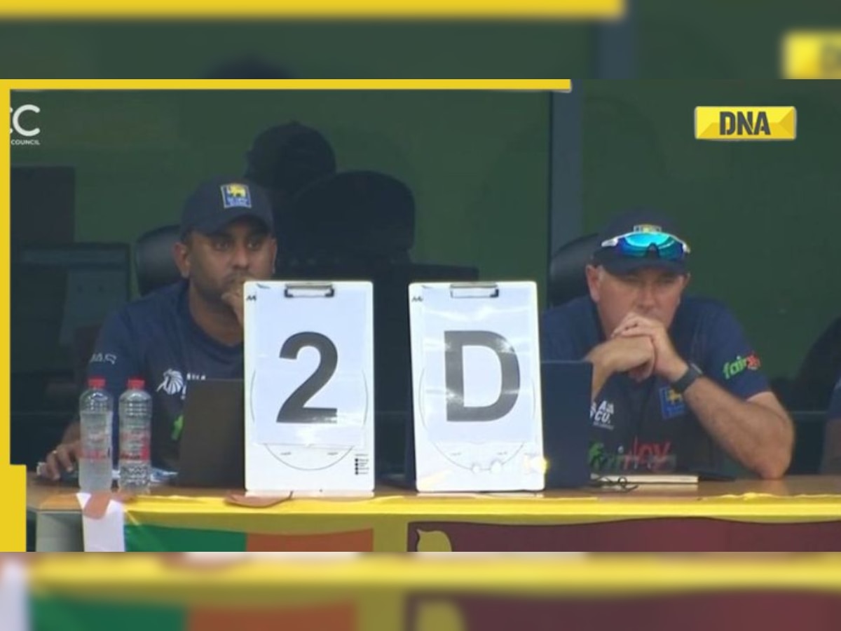 BAN vs SL: Sri Lanka coach communicates with players in code language, pic goes viral