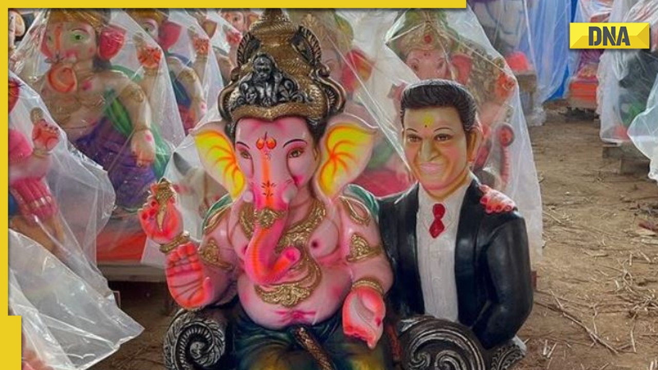 Puneeth Rajkumar's fans give special tribute to late actor on Ganesh ...