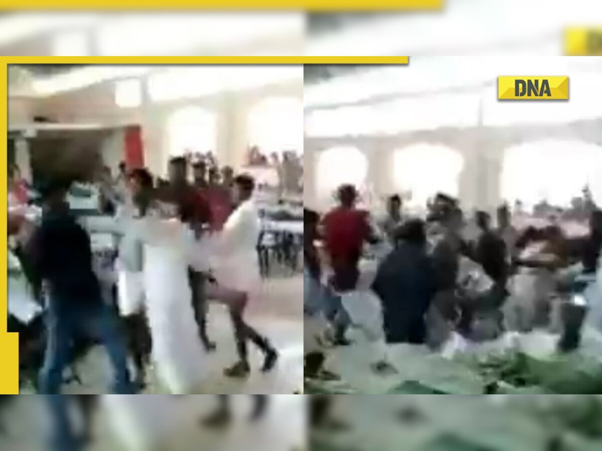 Fists fly as Kerala wedding turns into ugly mass brawl over ‘Papad’, video surfaces