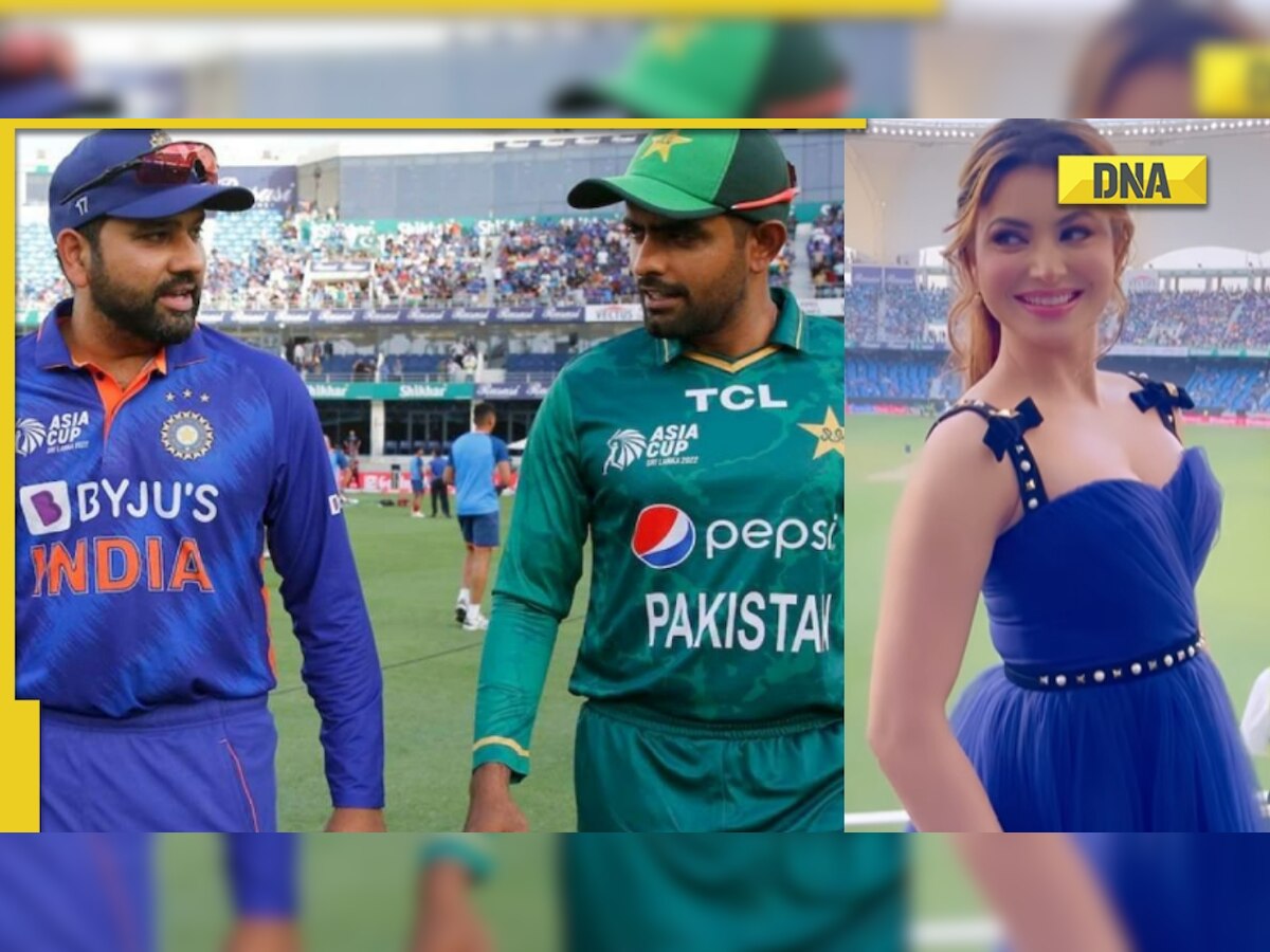 Ind vs Pak: Urvashi Rautela back to watching Asia Cup 2022, see pics