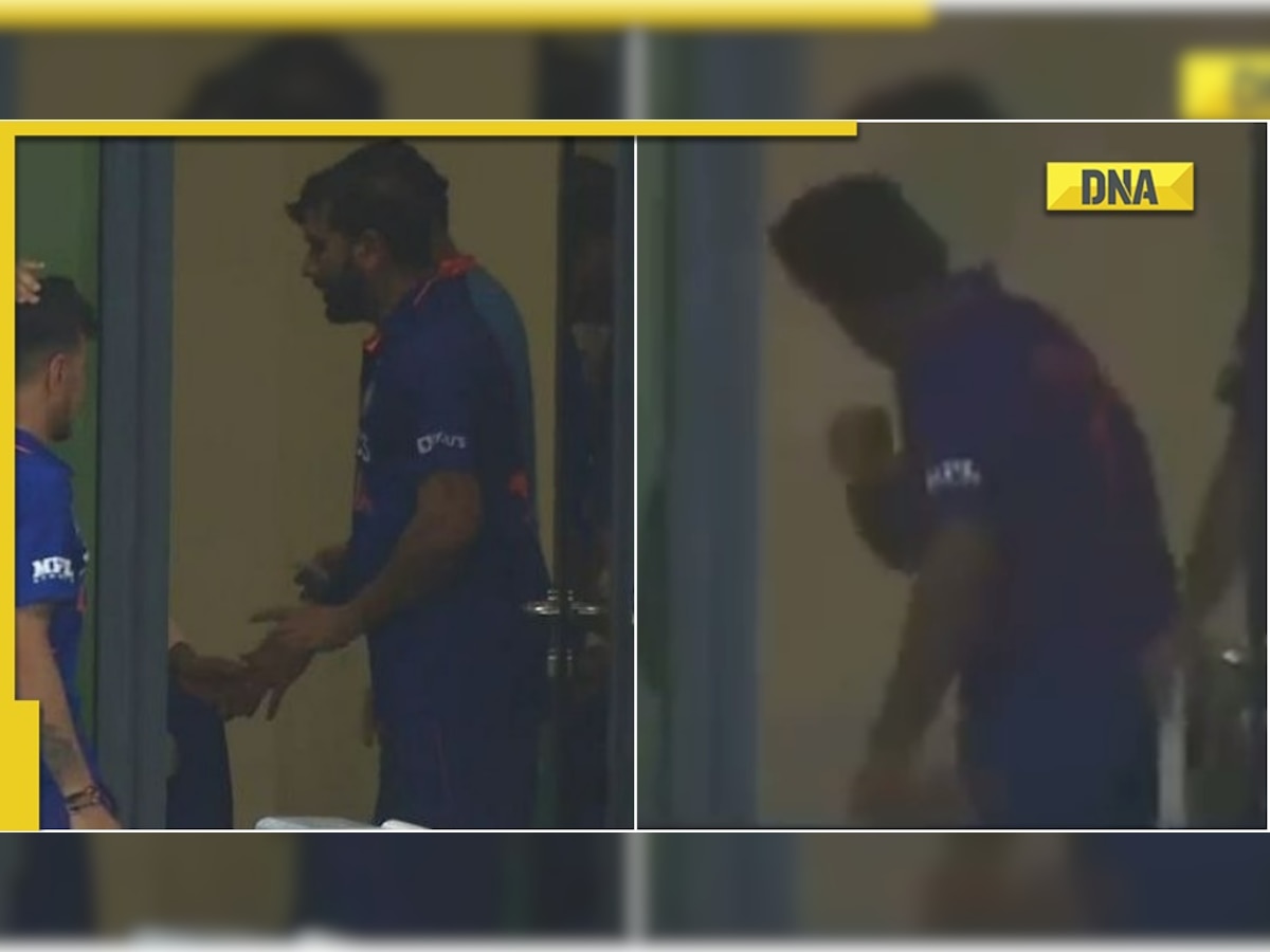 IND vs PAK: Watch Rohit Sharma scolding Rishabh Pant for gifting away his wicket after hitting a four, video viral