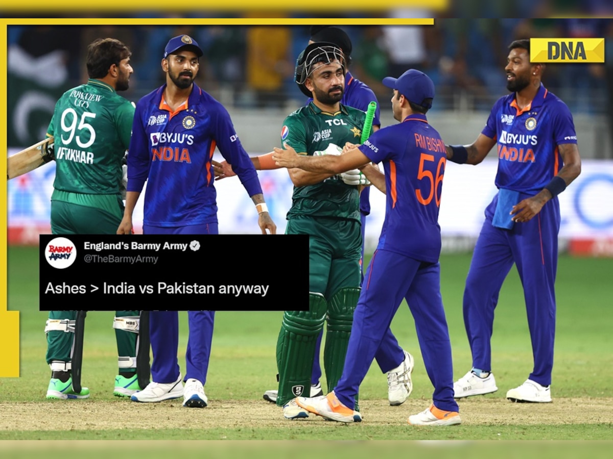 'Burn the dead, what remains is Ashes': Indian fans brutally troll Barmy Army for tweet on IND-PAK rivalry